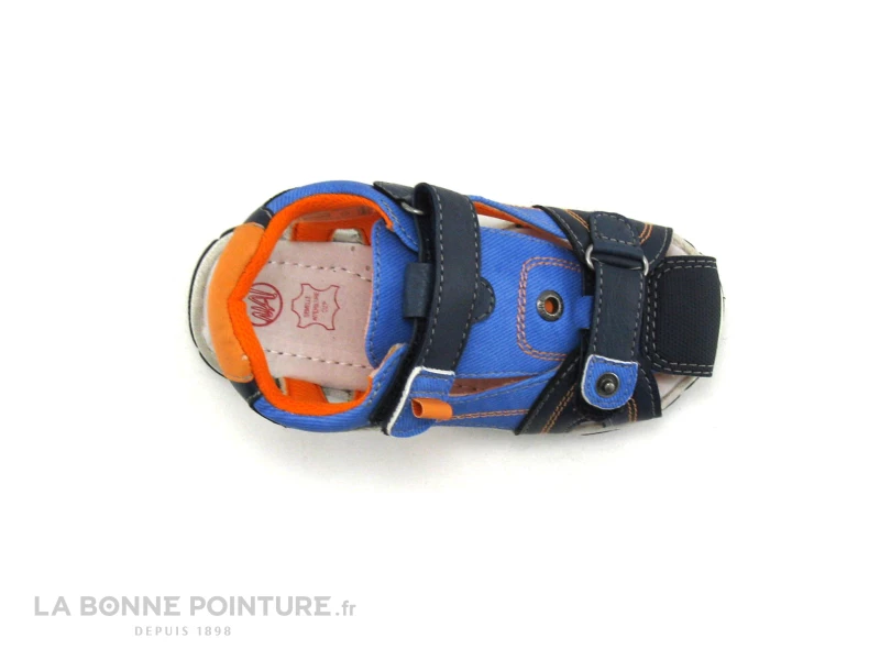 Offres 🔔 NA! Bébé NA - AMENOS - Marine Bleu Orange - 🩴 Sandale Velcro GARCON 🌟 3 Offres 🔔 NA! Bébé NA - AMENOS - Marine Bleu Orange - 🩴 Sandale Velcro GARCON 🌟 – Image 3