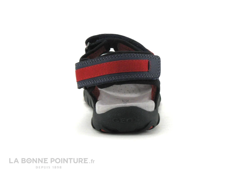 Nouveau 🥰 Enfant Geox J0224A 🩴 Sandale STRADA - Navy Red - GARCON ✨ 4 Nouveau 🥰 Enfant Geox J0224A 🩴 Sandale STRADA - Navy Red - GARCON ✨ – Image 4