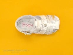 Meilleur prix 🎁 Bébé Bopy ZIBEL Blanc - 🩴 Sandale Montante Fille - BEBE 🎁 -Boutique Bellamy unnamed file 2308
