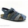 Offres ✔️ Biomodex 1865 Bic -Startek Gris - Bleu Marine - 🩴 Sandale Enfant 👍