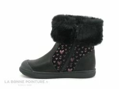 Acheter 🎉 Bébé Bopy ROSALIA Noir - Bottine Fille Avec Col En Fourrure Noire 🧨 -Boutique Bellamy unnamed file 233