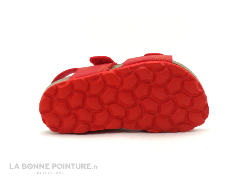 Sortie ⌛ Kickers 🌞 Summerkro Rouge Galactic 785457 - 🩴 Sandale Velcro Enfant 🎁 4 Sortie ⌛ Kickers 🌞 Summerkro Rouge Galactic 785457 - 🩴 Sandale Velcro Enfant 🎁 – Image 4