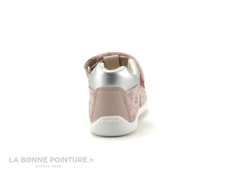 Promo 😉 Bébé Geox ELTHAN Girl - B251QC - Rose Silver - 🩴 Sandale Fille 1er Pas ✔️ 4 Promo 😉 Bébé Geox ELTHAN Girl - B251QC - Rose Silver - 🩴 Sandale Fille 1er Pas ✔️ – Image 4