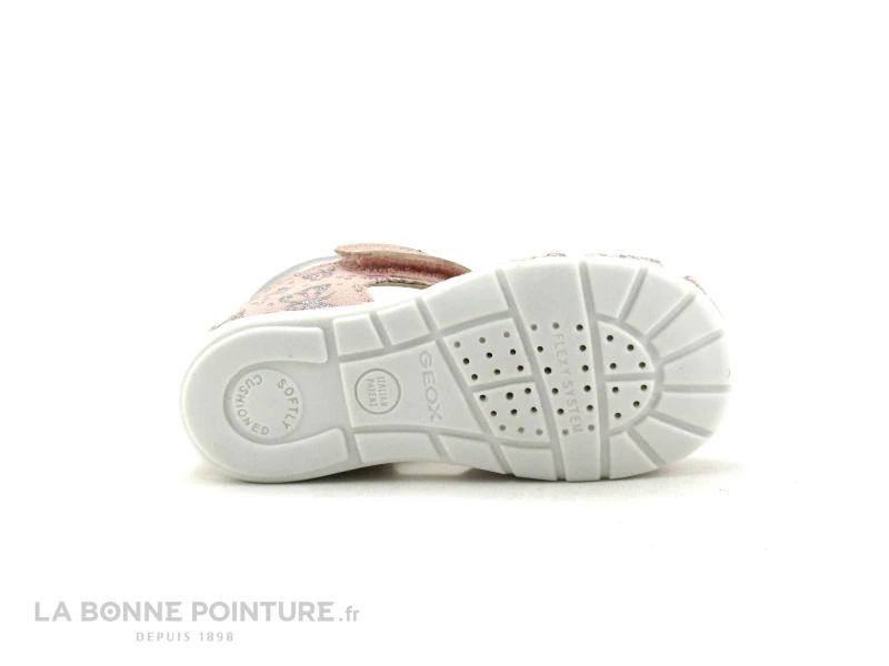 Promo 😉 Bébé Geox ELTHAN Girl - B251QC - Rose Silver - 🩴 Sandale Fille 1er Pas ✔️ 6 Promo 😉 Bébé Geox ELTHAN Girl - B251QC - Rose Silver - 🩴 Sandale Fille 1er Pas ✔️ – Image 6