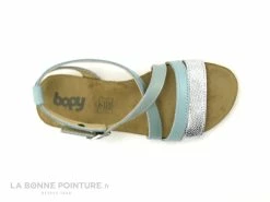 Promo 😍 Enfant Bopy EROMA Vert D Eau - 🩴 Sandale Mode Fille 🤩 -Boutique Bellamy unnamed file 2393