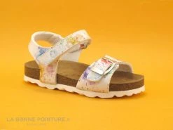 Grosses soldes 🎉 Autenti By Penta Enfant Autenti 6811866 - Blanc - Multicolore - 🩴 Sandale Anatomique Fille 🎁