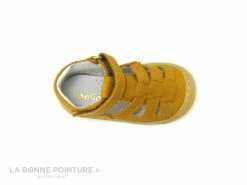 Grosses soldes 😀 Bébé Bellamy LOPP Curry - 🩴 Sandale BEBE Cuir Jaune - Bout Ferme ⭐ -Boutique Bellamy unnamed file 2424
