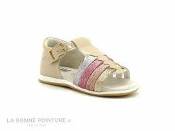 Grosses soldes 🎁 Bébé MKids MEDOR Beige - Rose Argent Or Paillete - 🩴 Sandale 🛒 -Boutique Bellamy unnamed file 2465