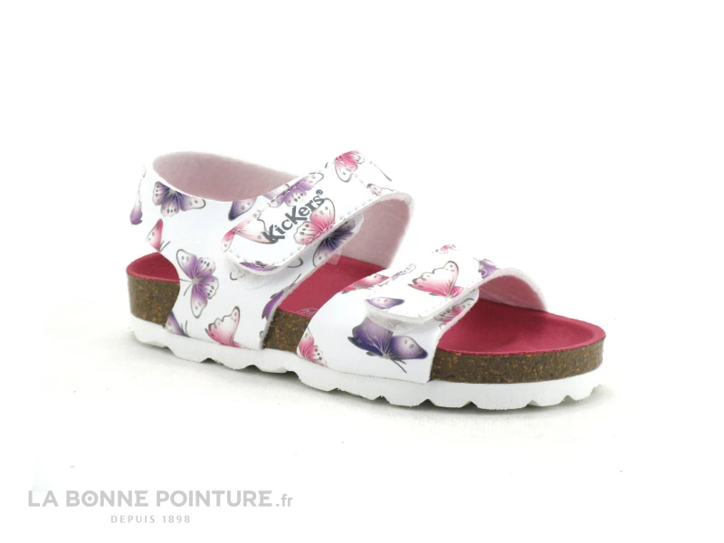 Bon marché 🎉 Bébé Kickers ☀️ Summerkro Blanc Papillon 785452-10 33 - 🩴 Sandale Fille 🎉 1 Bon marché 🎉 Bébé Kickers ☀️ Summerkro Blanc Papillon 785452-10 33 - 🩴 Sandale Fille 🎉