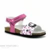 Grosses soldes 😉 Bébé Geox B152RD CHALKI Verni - Rose Fuchsia - Blanc - 🩴 Sandale Fille 💯