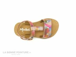 Vente flash 👍 Bébé Minibel HORTENSIA Dotted Reinbow - 🩴 Sandale Fille Multicolore ✔️ -Boutique Bellamy unnamed file 2655