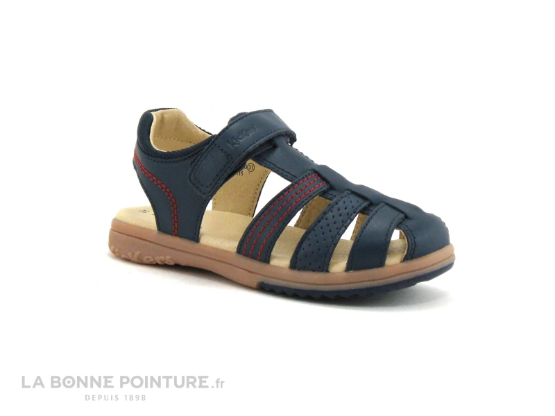 Le moins cher 🌟 Enfant Kickers PLATINIUM Marine 349506 🩴 Sandale GARCON 🎁 1 Le moins cher 🌟 Enfant Kickers PLATINIUM Marine 349506 🩴 Sandale GARCON 🎁