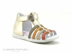 Sortie ✨ Bébé Bopy REALITY Or - Multicolore - 🩴 Sandale BEBE Fille Cuir Metallise 🔔 -Boutique Bellamy unnamed file 2760