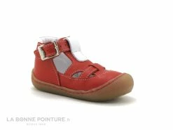 Meilleure vente 🤩 Bébé Bellamy STAN Rouge - 040003 - 🩴 Sandale Montante BEBE ⌛