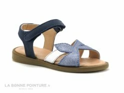 Meilleure vente ❤️ Enfant Acebos 5511 Marine Ice Caramel - 🩴 Sandale Fille 🌟