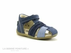 De gros 💯 Bébé Kickers BIGBAZAR Bleu Tricolore - 785420-10 - 🩴 Sandale BEBE ⭐