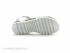 Coupon 🔥 Enfant Bopy EVALNA Blanc - Argent 2 Brides Velcro - Fleur - 🩴 Sandale Fille 💯 -Boutique Bellamy unnamed file 2867