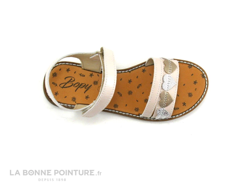 Vente flash 👍 Enfant Bopy ELATA Beige - Petits Coeurs - 🩴 Sandale Fille 🥰 6 Vente flash 👍 Enfant Bopy ELATA Beige - Petits Coeurs - 🩴 Sandale Fille 🥰 – Image 6