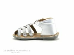 Coupon ⭐ Bébé Minibel ROSE Silver - 🩴 Sandale Fille Cuir Argent 😀 -Boutique Bellamy unnamed file 2902