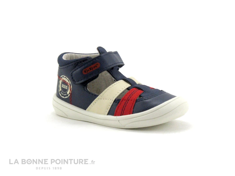 De gros 💯 Bébé Kickers ZOHAN Marine Rouge 545130-10 - 🩴 Sandale 🛒 1 De gros 💯 Bébé Kickers ZOHAN Marine Rouge 545130-10 - 🩴 Sandale 🛒