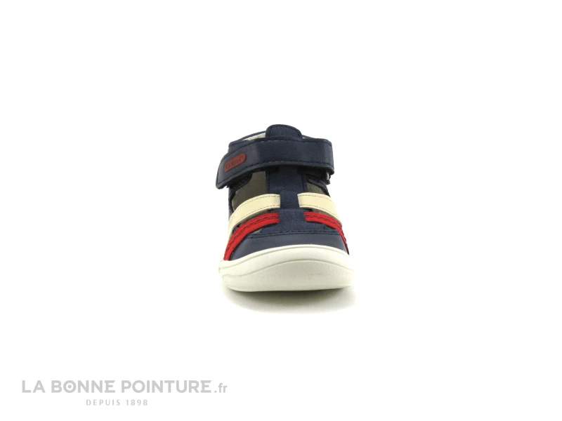 De gros 💯 Bébé Kickers ZOHAN Marine Rouge 545130-10 - 🩴 Sandale 🛒 2 De gros 💯 Bébé Kickers ZOHAN Marine Rouge 545130-10 - 🩴 Sandale 🛒 – Image 2