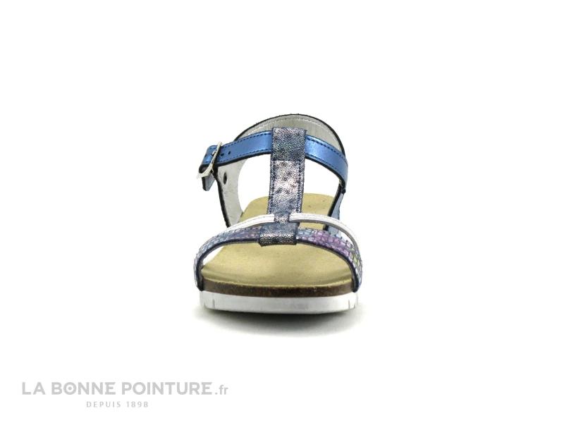 Meilleur prix 😀 Enfant Bopy EPONA - Marine - Argent - 🩴 Sandale Fille ❤️ 2 Meilleur prix 😀 Enfant Bopy EPONA - Marine - Argent - 🩴 Sandale Fille ❤️ – Image 2