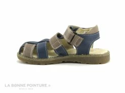 Grosses soldes 🧨 K-Kids K-K Kolev And Kolev 25-2 - Beige Bleu Marine - 🩴 Sandale Enfant 🎉 -Boutique Bellamy unnamed file 2944