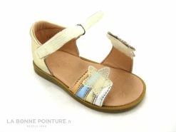 Bon marché 😀 Bébé Acebos 1228 Platine Caramel Bleu - Fleur - 🩴 Sandale BEBE Fille 😉 -Boutique Bellamy unnamed file 3001