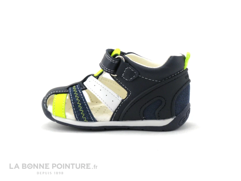 Budget 🎉 Bébé Geox EACH B150BB Navy Fluo Yellow - 🩴 Sandale BEBE 👍 3 Budget 🎉 Bébé Geox EACH B150BB Navy Fluo Yellow - 🩴 Sandale BEBE 👍 – Image 3