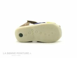 Tout neuf 🎁 Bébé Kickers BIGBAZAR Beige Jaune Marine - 🩴 Sandale BEBE 😍 -Boutique Bellamy unnamed file 3068