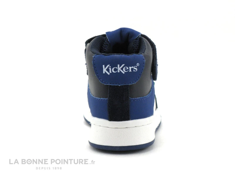 Meilleur prix 😉 Enfant Kickers BILBON BB MID - Marine Bleu Blanc - Basket Montante GARCON 🔥 4 Meilleur prix 😉 Enfant Kickers BILBON BB MID - Marine Bleu Blanc - Basket Montante GARCON 🔥 – Image 4