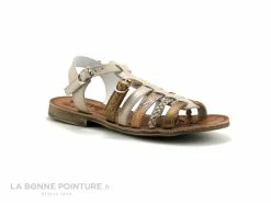 Coupon 🎁 Enfant Bellamy AUBANE Metal Tresse - 480 002 - Nu-pieds Fille ❤️ -Boutique Bellamy unnamed file 3137