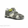 De gros 😉 Bébé Bopy BEPOLO Gris - 🩴 Sandale Montante BEBE GARCON ✨