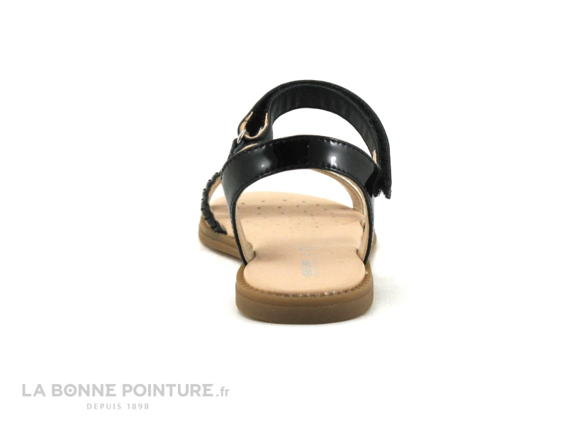 Bon marché 🤩 Enfant Geox SP KARLY J0235D Black - 🩴 Sandale Noire Bronze Fille 🎁 4 Bon marché 🤩 Enfant Geox SP KARLY J0235D Black - 🩴 Sandale Noire Bronze Fille 🎁 – Image 4