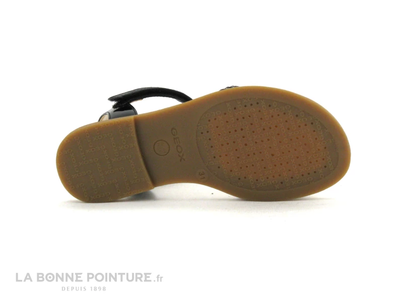 Bon marché 🤩 Enfant Geox SP KARLY J0235D Black - 🩴 Sandale Noire Bronze Fille 🎁 7 Bon marché 🤩 Enfant Geox SP KARLY J0235D Black - 🩴 Sandale Noire Bronze Fille 🎁 – Image 7