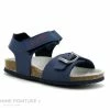Promo 😉 Bébé Geox B922QA CHALKI Bleu Marine - 🩴 Sandale Reglable BEBE ✔️