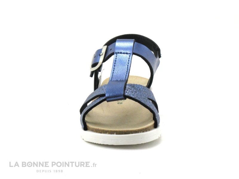 Remise ❤️ Autenti By Penta Enfant Autenti 6811912 Bleu Metal - 🩴 Sandale Fille Bride Salome ✨ 2 Remise ❤️ Autenti By Penta Enfant Autenti 6811912 Bleu Metal - 🩴 Sandale Fille Bride Salome ✨ – Image 2