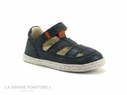 Meilleur prix 🥰 Bébé Kickers TRACTUS Marine Orange - 🩴 Sandale GARCON Premiers Pas 🥰 -Boutique Bellamy unnamed file 3320