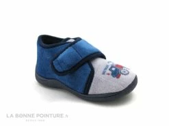 Acheter 👏 Bébé Rondinaud Recent 03 Bleu Night Gris Nuage Chausson 🌟