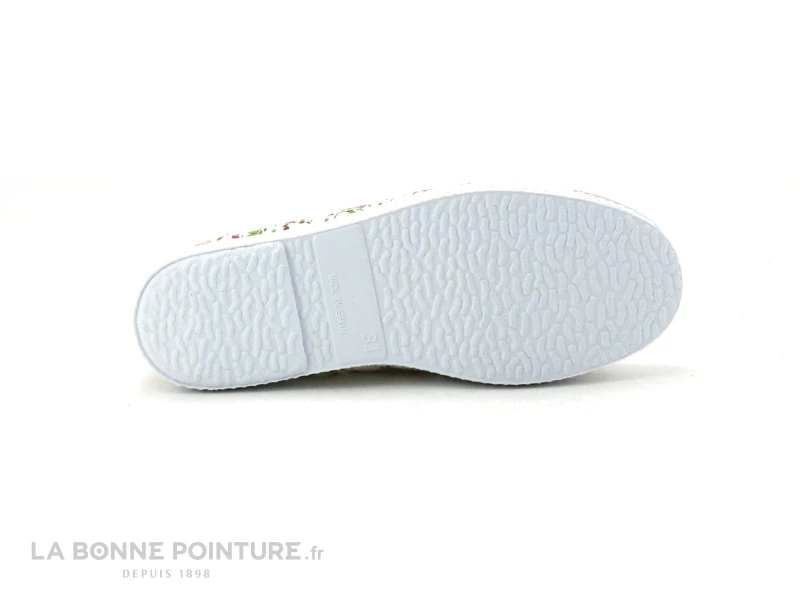 Meilleure vente 😀 Enfant Cienta 70999 Blanc Fleuri - Tennis Toile Fille Sans Lacet 🧨 6 Meilleure vente 😀 Enfant Cienta 70999 Blanc Fleuri - Tennis Toile Fille Sans Lacet 🧨 – Image 6