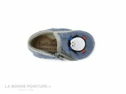 Le moins cher ✔️ Bébé Bellamy MANUEL Pingouin Bleu - Chausson Montant BEBE 👏 -Boutique Bellamy unnamed file 3434