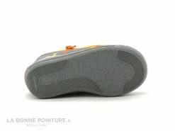 Sortie 💯 Bébé Bellamy PRAGUE Les Dingos - Gris Bleu Orange - 748002 - Pantoufle BEBE ❤️ -Boutique Bellamy unnamed file 3503