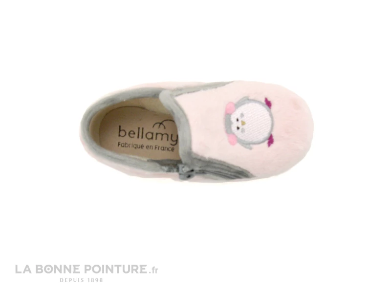 De gros ⌛ Bébé Bellamy MALOU Pingouin Rose - Pantoufle Fille Fermeture Eclair 🥰 6 De gros ⌛ Bébé Bellamy MALOU Pingouin Rose - Pantoufle Fille Fermeture Eclair 🥰 – Image 6