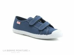 Vente flash 🔥 Cienta 78020 90 - Bleu - Basket Toile Enfant 2 Velcros 🌟