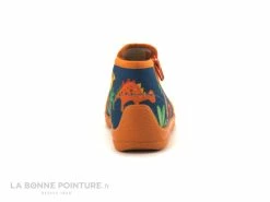 Meilleure vente 😍 Bébé Bellamy JIPEG Dino Bleu - Pantoufle Montante Premiers Pas 😉 -Boutique Bellamy unnamed file 3659