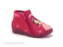 Offres 💯 Bébé Bellamy RIMINI Fushia Princesse Chausson 636 001 ⭐