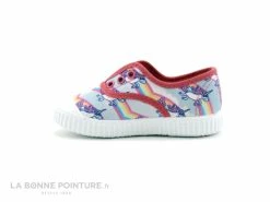 Grosses soldes 😀 Enfant Victoria 366916 Rose Multicolore - Licorne - Tennis Elastique 🌟 -Boutique Bellamy unnamed file 3709