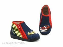 Vente flash 🤩 Bébé Bellamy KORVET Voiture Marine - 745001 - Chausson 😍