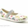 Coupon ❤️ Enfant Bellamy OFLEUR Fleuri Argent - Pantoufle Ballerine Fille 🎁