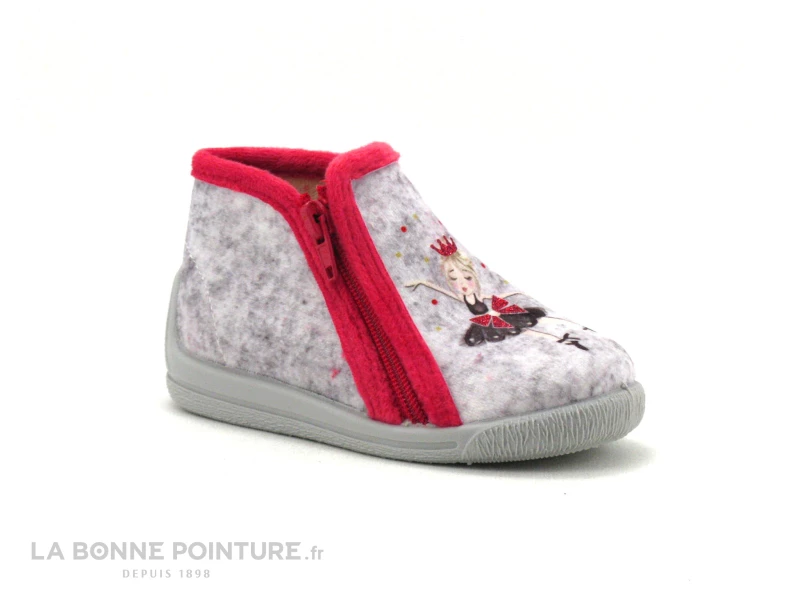 Remise đ BĂ©bĂ© Bellamy VANOU Danseuse Gris - Pantoufle Fille Avec Zip đ 5 Remise đ BĂ©bĂ© Bellamy VANOU Danseuse Gris - Pantoufle Fille Avec Zip đ â Image 5